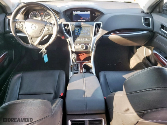 2016 Acura TLX Tech with VIN 19UUB1F59GA010374, listed as a Copart auction lot 48185875 with 91,904 mi miles and Salvage Title. Bid and sale history available at carsss.com. Image 8.