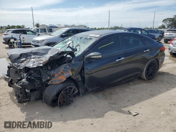 2012 Hyundai Sonata Limited with VIN 5NPEC4AB9CH487419, listed as a Copart auction lot 65476983 with Not Provided miles and Salvage Title. Bid and sale history available at DreamBid. Image 1.