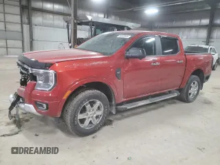 2024 Ford Ranger XLT with VIN 1FTER4HH6RLE29684, listed as a Copart auction lot 83032834 with 8,239 mi miles and Salvage Title. Bid and sale history available at carsss.com. Image 1.
