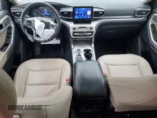 2022 Ford Explorer XLT with VIN 1FMSK8DH6NGB94206, listed as a Copart auction lot 58246175 with 70,498 mi miles and Salvage title. Bid and sale history available at DreamBid. Image 8.