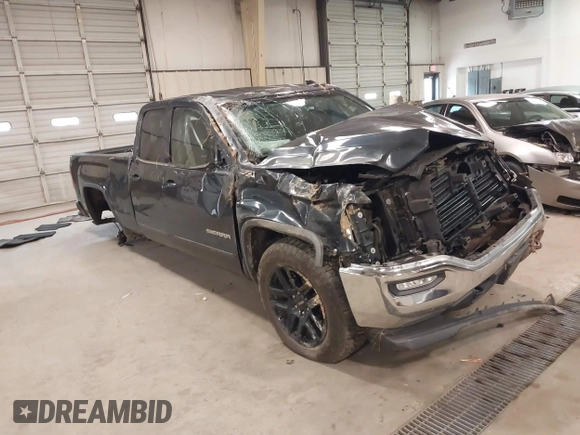 2017 GMC Sierra 1500 SLE z VIN 1GTV2MEC2HZ194077, wystawiony jako IAAI lot #41509400 z przebiegiem Nie podano mil oraz . Historia ofert i sprzedaży dostępna na DreamBid. Obrazek 1.