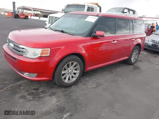2012 Ford Flex SEL with VIN 2FMGK5CCXCBD18802, listed as a IAAI auction lot 41785968 with 142,616 mi miles. Bid and sale history available at carsss.com. Image 2.