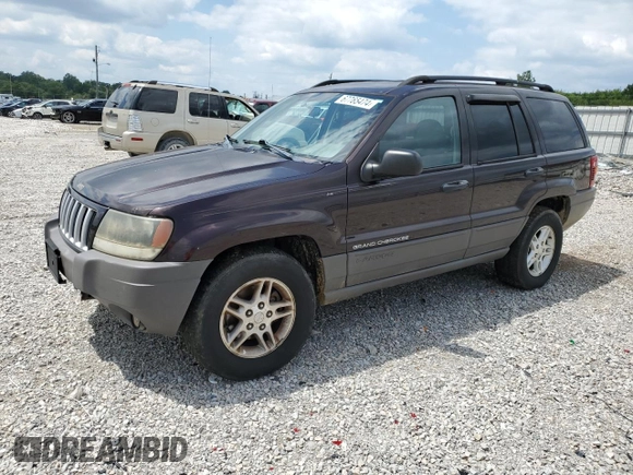 2004 Jeep Grand Cherokee Laredo with VIN 1J4GW48S64C121057, listed as a Copart auction lot 67765474 with 166,359 mi miles and Salvage title. Bid and sale history available at DreamBid. Image 1.