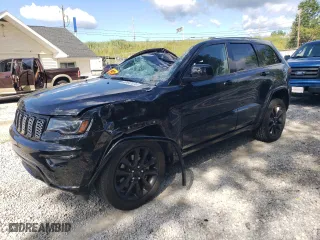 2022 Jeep Grand Cherokee WK Laredo E with VIN 1C4RJFAG8NC149345, listed as a Copart auction lot 66997474 with 0 mi miles and Salvage Title. Bid and sale history available at carsss.com. Image 1.