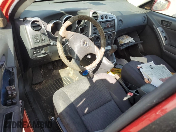 2005 Pontiac Vibe with VIN 5Y2SL63835Z426501, listed as a Copart auction lot 58692784 with 0 mi miles and Clean Title. Bid and sale history available at carsss.com. Image 8.