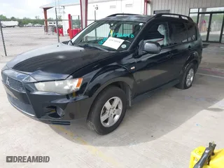 2010 Mitsubishi Outlander ES with VIN JA4AS2AW8AZ014667, listed as a IAAI auction lot 41921018 with 64,626 mi miles. Bid and sale history available at carsss.com. Image 2.