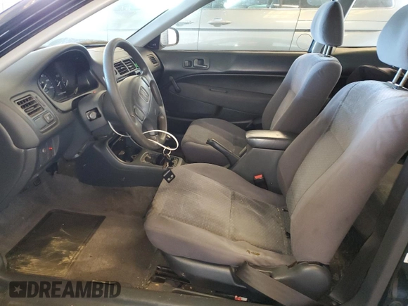1998 Honda Civic DX with VIN 2HGEJ6343WH121454, listed as a Copart auction lot 47982075 with 215,221 mi miles and Salvage Title. Bid and sale history available at DreamBid. Image 7.