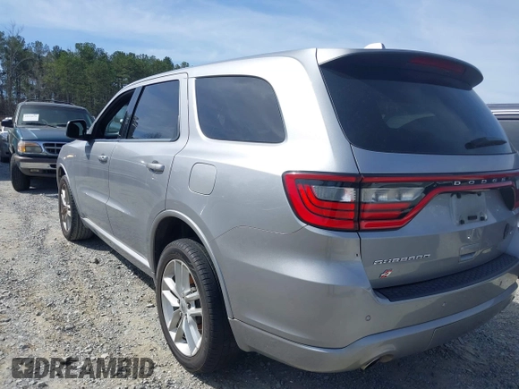 2021 Dodge Durango GT Plus with VIN 1C4RDJDG6MC682766, listed as a IAAI auction lot 41805112 with 61,884 mi miles and . Bid and sale history available at carsss.com. Image 3.