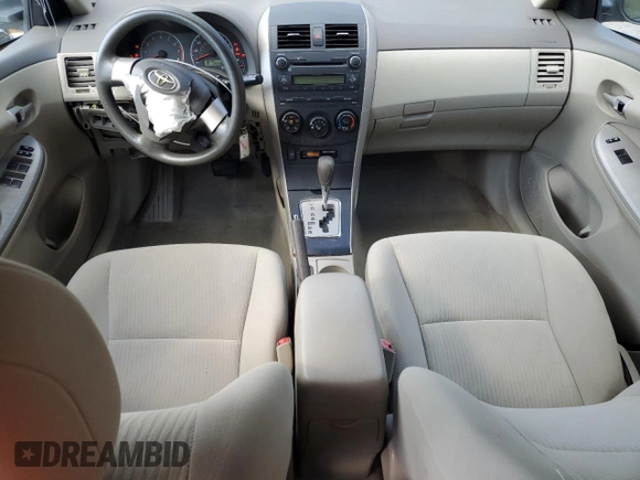 2010 Toyota Corolla with VIN 2T1BU4EE4AC427018, listed as a Copart auction lot 48974735 with 59,543 mi miles and Salvage Title. Bid and sale history available at carsss.com. Image 8.