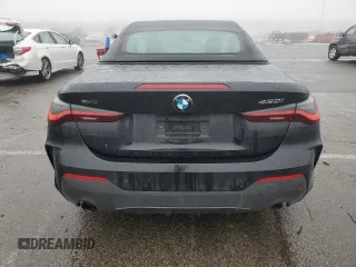 2023 BMW 4 Series 430i xDrive with VIN WBA43AT09PCL18313, listed as a Copart auction lot 45157215 with 20,055 mi miles and Salvage Title. Bid and sale history available at DreamBid. Image 6.