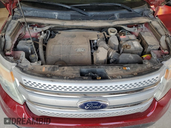 2014 Ford Explorer with VIN 1FM5K7B84EGB24245, listed as a Copart auction lot 52794595 with 201,155 mi miles and Salvage Title. Bid and sale history available at DreamBid. Image 13.