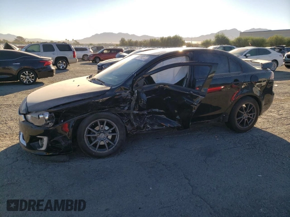 2016 Mitsubishi Lancer ES with VIN JA32U2FU1GU010590, listed as a Copart auction lot 77040544 with 27,616 mi miles and Salvage Title. Bid and sale history available at DreamBid. Image 1.