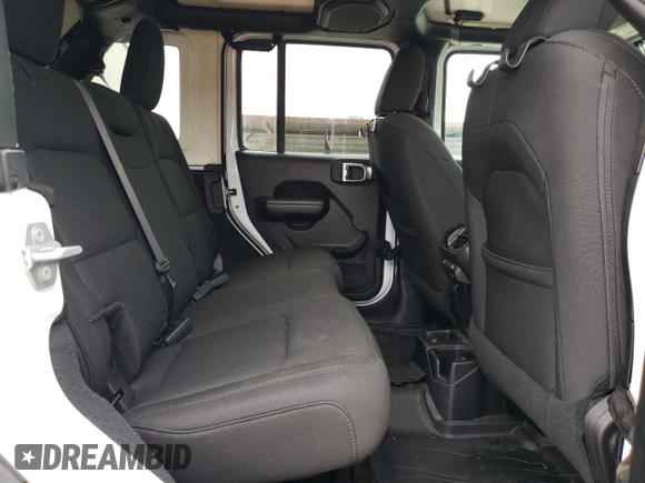2018 Jeep Wrangler Unlimited Sport S z VIN 1C4HJXDG3JW319844, wystawiony jako Copart lot #48814314 z przebiegiem 33 849 mil mil oraz Szkoda całkowita • Salvage title. Historia ofert i sprzedaży dostępna na DreamBid. Obrazek 10.