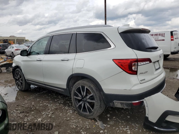2020 Honda Pilot Touring 8-Passenger with VIN 5FNYF6H99LB050134, listed as a Copart auction lot 55095435 with 26,080 mi miles and Salvage title. Bid and sale history available at DreamBid. Image 2.