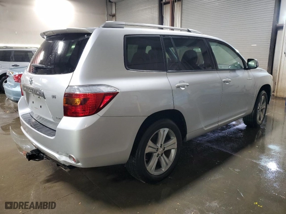 2008 Toyota Highlander Sport with VIN JTEES43A882067095, listed as a Copart auction lot 50958465 with 195,740 mi miles and Salvage Title. Bid and sale history available at carsss.com. Image 3.