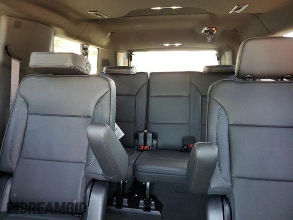 2023 GMC Yukon XL Denali with VIN 1GKS2JKL8PR328342, listed as a Copart auction lot 63427453 with 6,753 mi miles and Salvage Title. Bid and sale history available at carsss.com. Image 10.