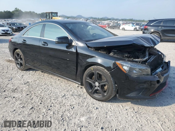 2014 Mercedes-Benz CLA 250 with VIN WDDSJ4EB7EN049199, listed as a Copart auction lot 62329275 with 188,065 mi miles and Salvage title. Bid and sale history available at DreamBid. Image 4.
