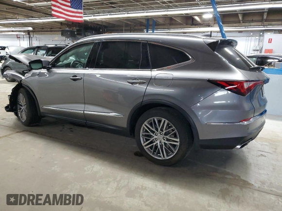 2023 Acura MDX Advance с VIN 5J8YE1H84PL024056, выставлен на аукционе Copart как лот 56536215 с пробегом 19 561 миль миль и Списание • Salvage title. История ставок и продаж доступна на DreamBid. Изображение 2.