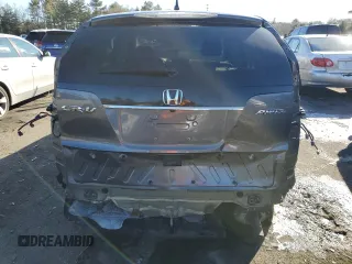 2013 Honda CR-V EX with VIN 2HKRM4H57DH668406, listed as a Copart auction lot 43614265 with 0 mi miles and Salvage Title. Bid and sale history available at carsss.com. Image 6.