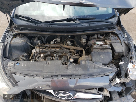 2013 Hyundai Accent GLS with VIN KMHCT4AE3DU335866, listed as a Copart auction lot 67325384 with 126,222 mi miles and Salvage Title. Bid and sale history available at carsss.com. Image 12.
