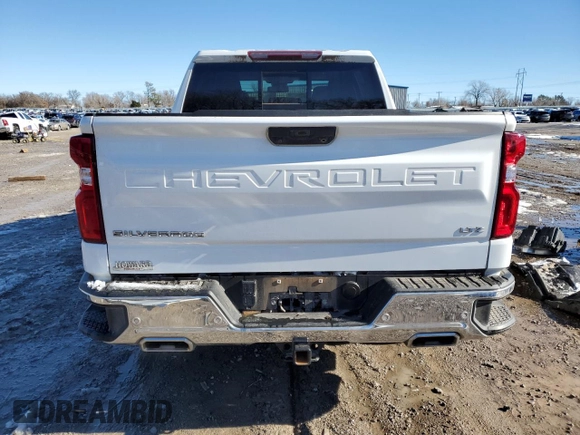 2023 Chevrolet Silverado 1500 LTZ with VIN 2GCUDGEDXP1107968, listed as a Copart auction lot 88085805 with 12,684 mi miles and Salvage Title. Bid and sale history available at carsss.com. Image 6.