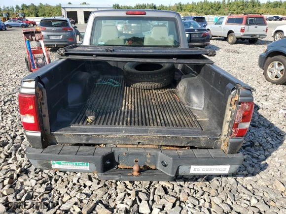 2007 Ford Ranger XL with VIN 1FTYR10D97PA23635, listed as a Copart auction lot 89351795 with 133,898 mi miles and Non Repairable. Bid and sale history available at carsss.com. Image 6.
