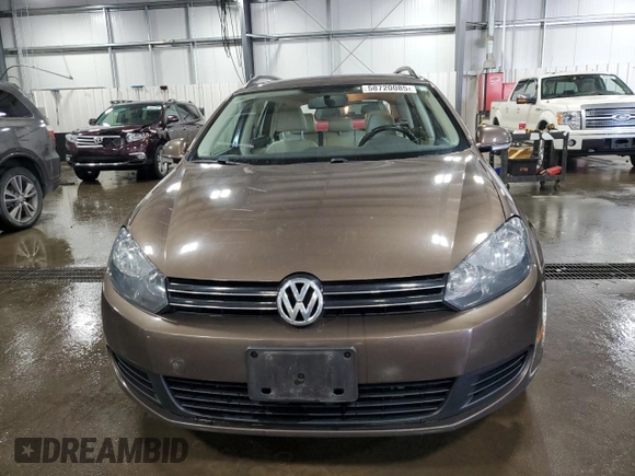 2013 Volkswagen Jetta TDI with VIN 3VWPL7AJ7DM691663, listed as a Copart auction lot 58720085 with 197,720 mi miles and Salvage title. Bid and sale history available at DreamBid. Image 5.