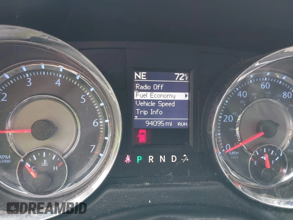 2012 Chrysler Town & Country Touring with VIN 2C4RC1BG6CR350676, listed as a IAAI auction lot 42162888 with 94,095 mi miles. Bid and sale history available at carsss.com. Image 7.