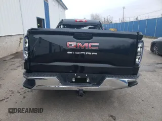 2024 GMC Sierra 1500 with VIN 3GTNUAEDXRG125642, listed as a Copart auction lot 81236584 with 2,596 mi miles and Non Repairable. Bid and sale history available at DreamBid. Image 6.