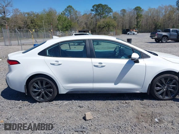 2024 Toyota Corolla SE with VIN 5YFS4MCE7RP217155, listed as a IAAI auction lot 41892022 with 320 mi miles. Bid and sale history available at carsss.com. Image 14.
