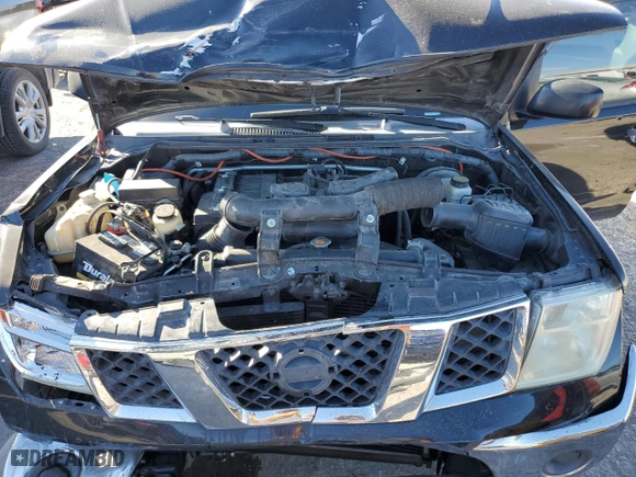 2008 Nissan Frontier SE with VIN 1N6BD06T78C443204, listed as a Copart auction lot 44408135 with 144,444 mi miles and Salvage Title. Bid and sale history available at carsss.com. Image 11.