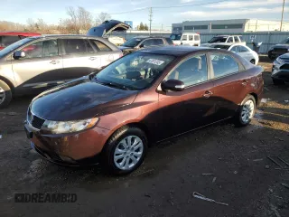 2010 Kia Forte EX with VIN KNAFU4A27A5881691, listed as a Copart auction lot 47631245 with 173,367 mi miles and Salvage Title. Bid and sale history available at carsss.com. Image 1.