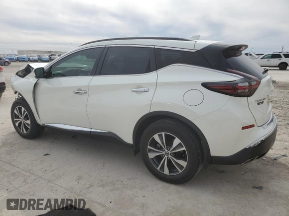 2022 Nissan Murano SV z VIN 5N1AZ2BJ2NC118726, wystawiony jako Copart lot #49034045 z przebiegiem 35 575 mil mil oraz Szkoda całkowita • Salvage title. Historia ofert i sprzedaży dostępna na DreamBid. Obrazek 2.