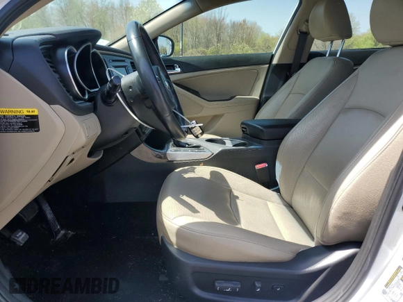 2014 Kia Optima EX with VIN 5XXGN4A79EG293633, listed as a Copart auction lot 54903205 with 120,497 mi miles and Salvage Title. Bid and sale history available at carsss.com. Image 7.
