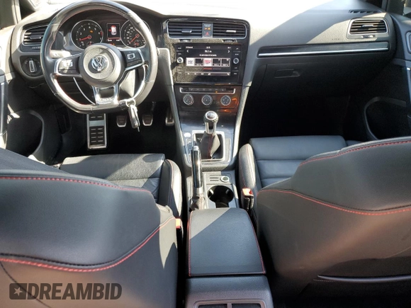 2017 Volkswagen Golf GTI S with VIN 3VW547AU9HM012268, listed as a Copart auction lot 45974655 with 84,470 mi miles and Salvage Title. Bid and sale history available at carsss.com. Image 8.
