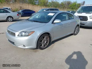 2008 Scion tC Spec with VIN JTKDE167880249003, listed as a IAAI auction lot 42079530 with 199,680 mi miles. Bid and sale history available at carsss.com. Image 2.