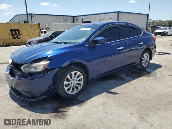 2017 Nissan Sentra S with VIN 3N1AB7AP5HY338467, listed as a Copart auction lot 52025745 with 164,890 mi miles and Salvage title. Bid and sale history available at DreamBid. Image 1.