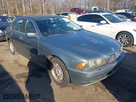 2001 BMW 5 Series 525i with VIN WBADT43401GX23027, listed as a IAAI auction lot 41488393 with 200,960 mi miles and . Bid and sale history available at DreamBid. Image 1.
