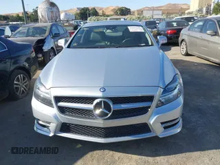 2014 Mercedes-Benz CLS 550 with VIN WDDLJ7DB0EA104042, listed as a IAAI auction lot 42643727 with 96,841 mi miles and . Bid and sale history available at DreamBid. Image 12.