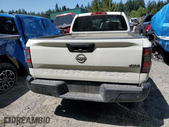 2022 Nissan Frontier SV with VIN 1N6ED1CM1NN687690, listed as a Copart auction lot 62369725 with 45,344 mi miles and Salvage title. Bid and sale history available at DreamBid. Image 6.