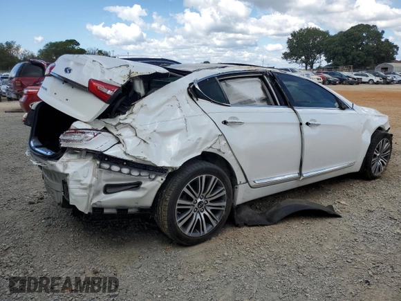 2016 Kia Cadenza Premium with VIN KNALN4D76G5208827, listed as a Copart auction lot 70518144 with 94,221 mi miles and Salvage Title. Bid and sale history available at carsss.com. Image 3.