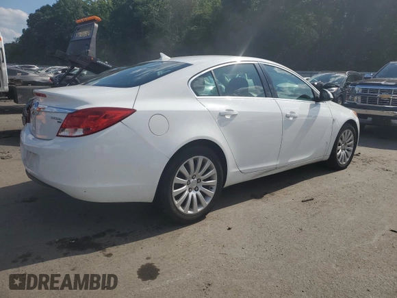 2011 Buick Regal CXL RL2 with VIN 2G4GP5EC4B9200409, listed as a Copart auction lot 65883684 with 184,213 mi miles and Salvage Title. Bid and sale history available at carsss.com. Image 3.