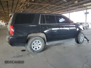 2015 Chevrolet Tahoe Commercial with VIN 1GNSK3EC5FR293350, listed as a Copart auction lot 83570834 with Not provided miles and Salvage title. Bid and sale history available at DreamBid. Image 3.