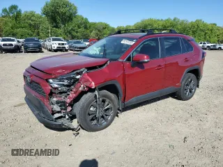 2024 Toyota RAV4 Hybrid XLE Premium with VIN 4T3B6RFV0RU141593, listed as a Copart auction lot 52819155 with 35,589 mi miles and Salvage Title. Bid and sale history available at DreamBid. Image 1.