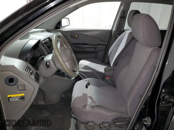 2007 Hyundai Tucson GLS with VIN KM8JM12B27U586678, listed as a Copart auction lot 76318234 with 135,542 mi miles and Salvage Title. Bid and sale history available at carsss.com. Image 7.
