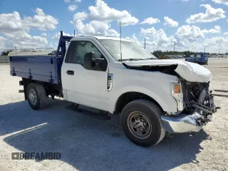 2022 Ford F-250 XL z VIN 1FDBF2A61NEG05740, wystawiony jako Copart lot #76696214 z przebiegiem Nie podano mil oraz Czysty tytuł • Clean title. Historia ofert i sprzedaży dostępna na DreamBid. Obrazek 4.