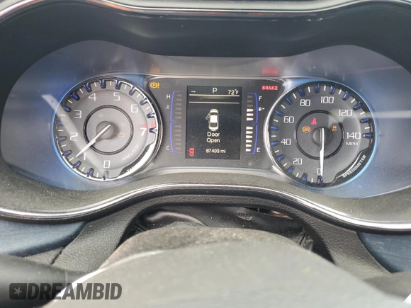 2015 Chrysler 200 S with VIN 1C3CCCBG4FN527099, listed as a Copart auction lot 55499465 with 87,403 mi miles and Salvage Title. Bid and sale history available at DreamBid. Image 9.