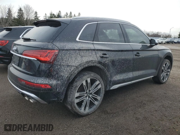2024 Audi SQ5 Premium with VIN WA1A4AFY6R2086308, listed as a Copart auction lot 84033484 with 160 mi miles and Non Repairable. Bid and sale history available at carsss.com. Image 3.
