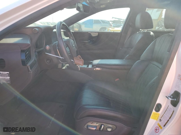 2018 Lexus LS with VIN JTHB5LFF3J5001251, listed as a Copart auction lot 75076534 with 25,700 mi miles and Salvage Title. Bid and sale history available at carsss.com. Image 7.