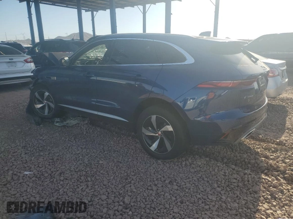 2023 Jaguar F-Pace R-Dynamic S with VIN SADCT2FU7PA706188, listed as a Copart auction lot 59111845 with Not provided miles and Salvage title. Bid and sale history available at DreamBid. Image 2.